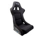 NRG Innovations Fiber Glass Fixed Back Racing Seat Medium Black - FRP - 310 - Subimods.com