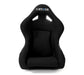 NRG Innovations Mini Bucket Seat Black w/ Black Shell - FRP - MINI - BK - Subimods.com