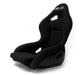 NRG Innovations Mini Bucket Seat Black w/ Black Shell - FRP - MINI - BK - Subimods.com