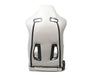 NRG Innovations Reclinable Bucket Seat Pair Grey Vinyl w/ Arrow Cushion - RSC - 810GY L/R - Subimods.com