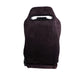 NRG Innovations Type R Reclinable Bucket Seat Pair Black Suede w/ Red Stitching - RSC - 220L/R - Subimods.com