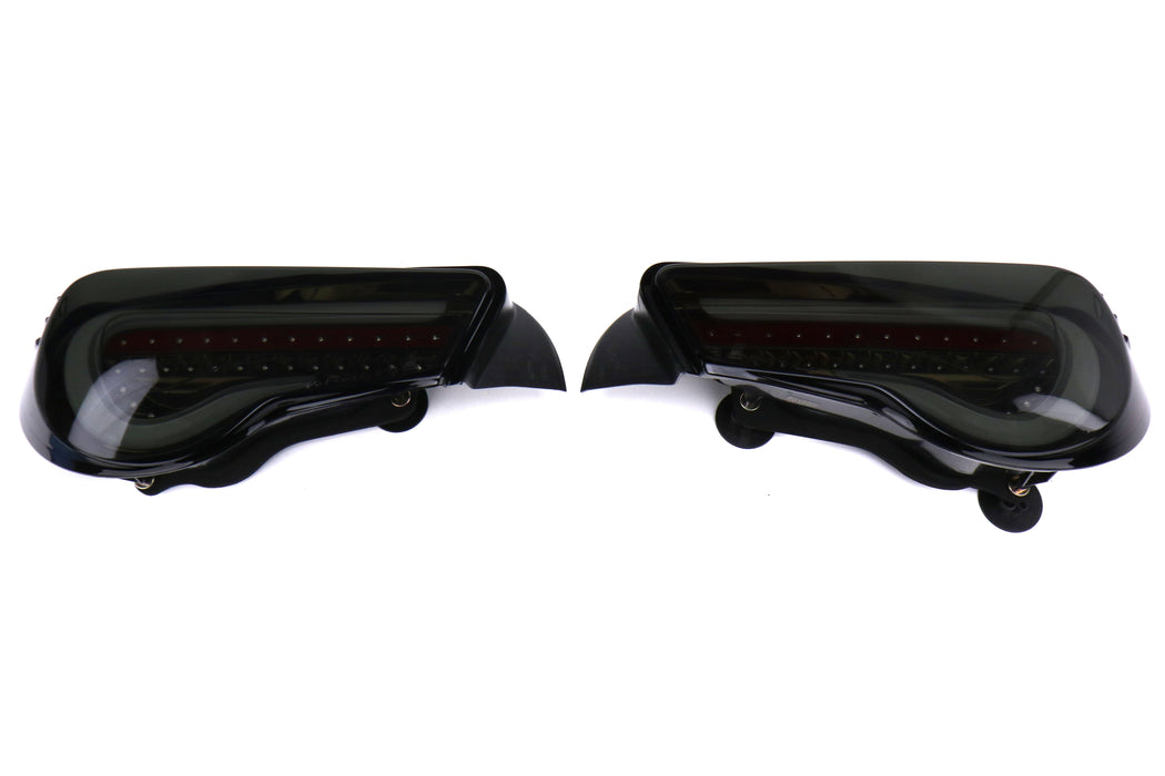 OLM VL Style Black Gold Edition Smoked Lens Tail Lights 2013-2021 BRZ / FRS / GT86