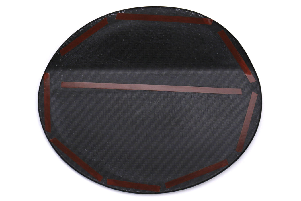 OLM Dry Carbon Fiber Fuel Door Cover 2015-2021 WRX / STI