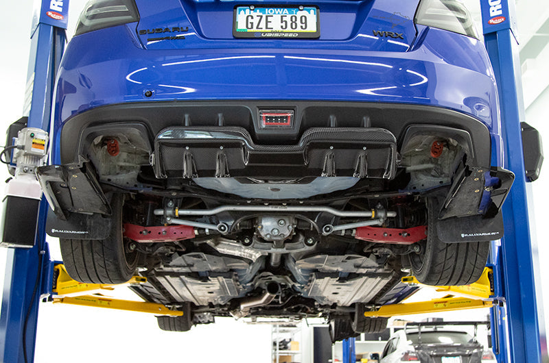 OLM A1 Style Carbon Fiber Rear Diffuser 2015-2021 WRX / STI