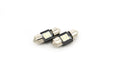 OLM 28mm 6 Chip LED Festoon Single Bulb White 6500K Dome Light - OLM-28MM-BLACK - Subimods.com