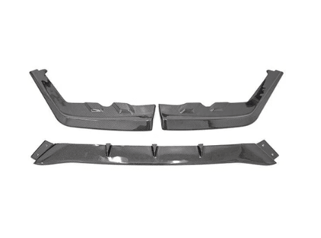 OLM 3 Piece Carbon Fiber Low Pro Lip 2015-2017 WRX / STI - OLMA.70070.1 - Subimods.com
