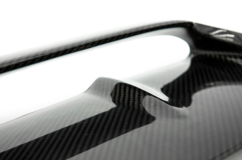 OLM A1 Aggressive Carbon Fiber Replacement Hood Scoop 2015-2021 WRX / STI - OLMA.70101.1 - Subimods.com