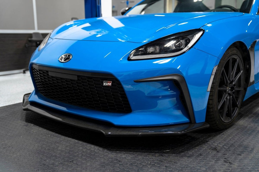 OLM Carbon Fiber CS Style Front Lip 2022-2025 GR86 - OLMB.49003.1 - Subimods.com