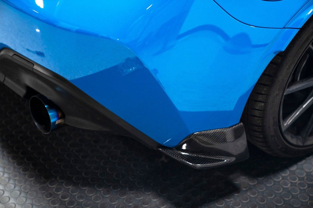 OLM Carbon Fiber CS Style Rear Bumper Lips 2022-2025 BRZ / GR86 - OLMB.49005.1 - Subimods.com