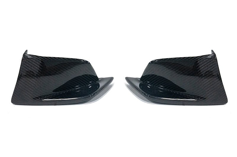 OLM Carbon Fiber CS Style Rear Bumper Lips 2022-2025 BRZ / GR86 - OLMB.49005.1 - Subimods.com