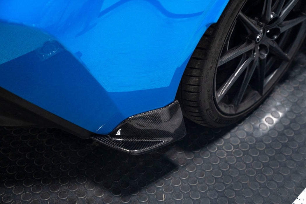 OLM Carbon Fiber CS Style Rear Bumper Lips 2022-2025 BRZ / GR86 - OLMB.49005.1 - Subimods.com
