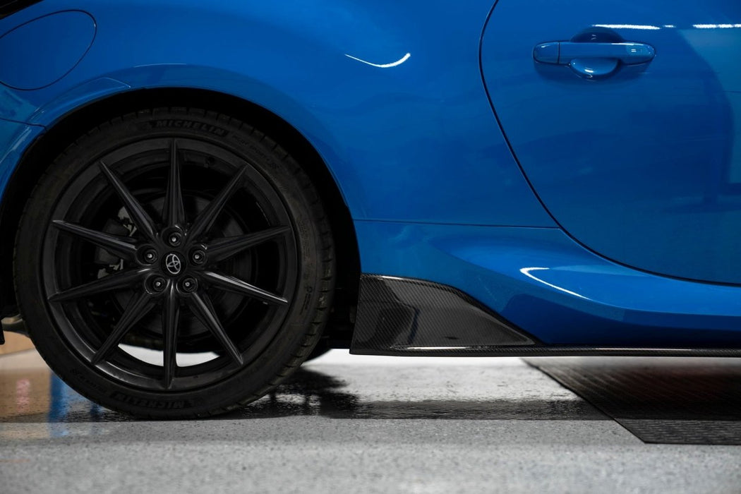 OLM Carbon Fiber CS Style Side Skirts 2022-2025 BRZ / GR86 - OLMB.49004.1 - Subimods.com