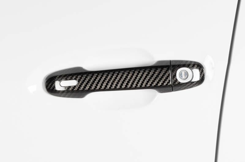 OLM Carbon Fiber Door Handle Covers 2022 WRX GT & Limited Models - OLMB.47002.1 - Subimods.com