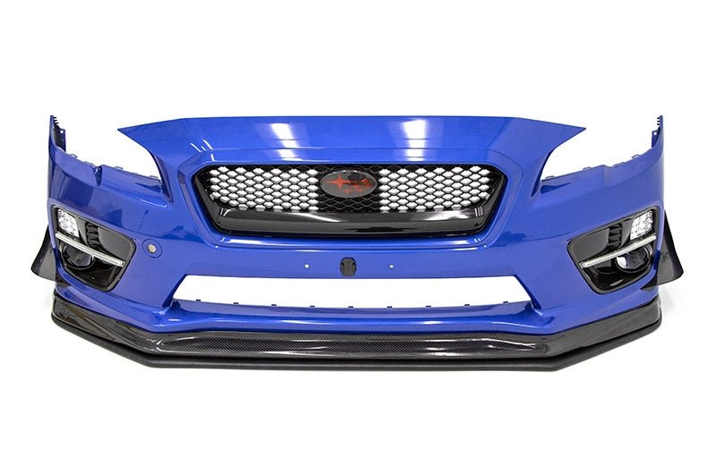 OLM Carbon Fiber Extension Lip VA Style Front Lip 2015-2017 WRX / STI - OLMA.70145.1-CF - Subimods.com