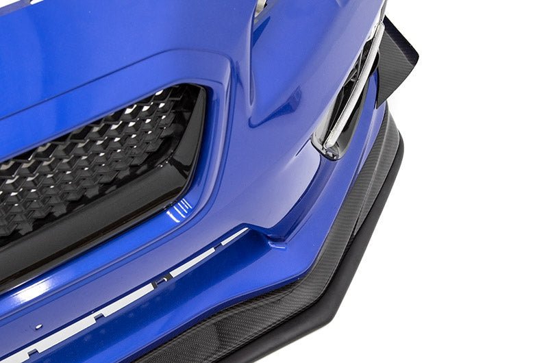OLM Carbon Fiber Extension Lip VA Style Front Lip 2015-2017 WRX / STI - OLMA.70145.1-CF - Subimods.com