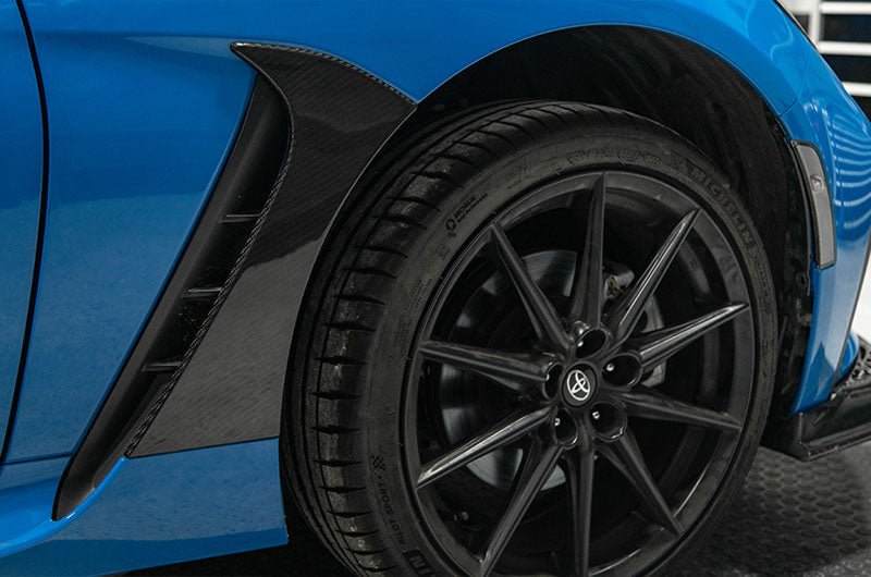 OLM Carbon Fiber Fender Trim Cover 2022-2024 BRZ / GR86 - OLMB.49001.1 - Subimods.com
