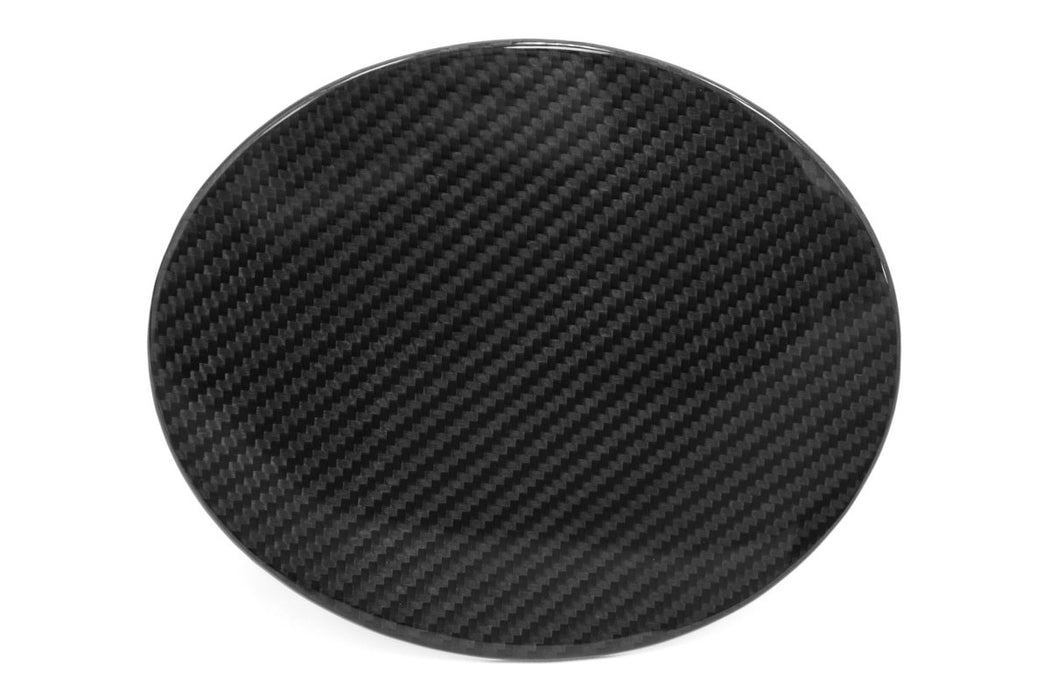 OLM Carbon Fiber Fuel Door Cover 2017-2023 Impreza Hatch - OLMTC-IMP175D-DCF - Subimods.com