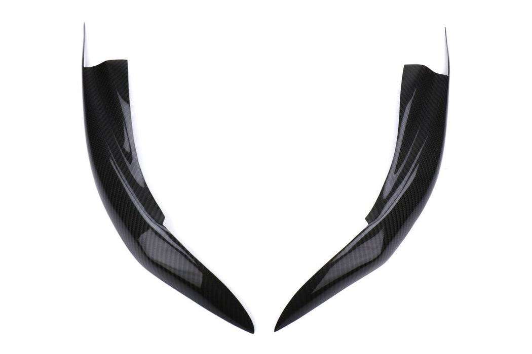 OLM Carbon Fiber Headlight Eyelids 2015-2021 WRX / STI - OLMEYL-WRX14-CF - Subimods.com