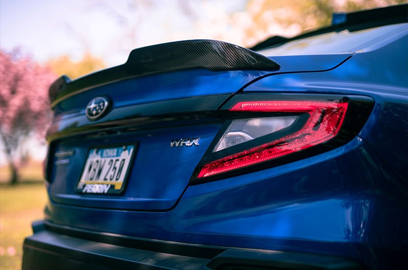 OLM Carbon Fiber Low Profile Trunk Spoiler 2022-2026 WRX - OLMB.47014.1 - Subimods.com