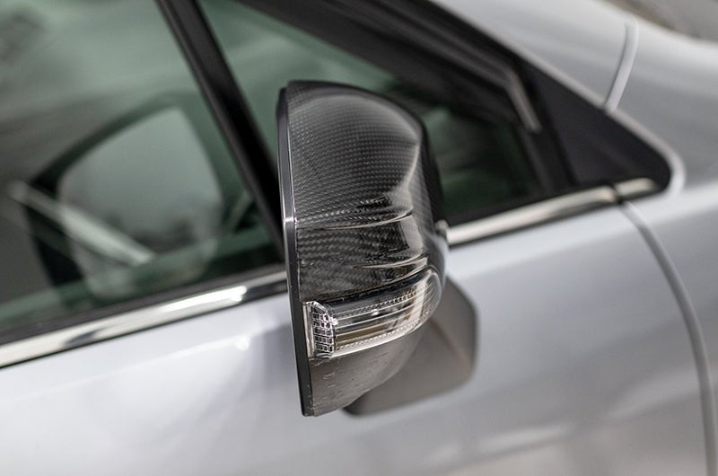 OLM Carbon Fiber Mirror Covers 2014-2018 Forester / 2013-2014 Crosstrek - OLMA.70170.1 - Subimods.com