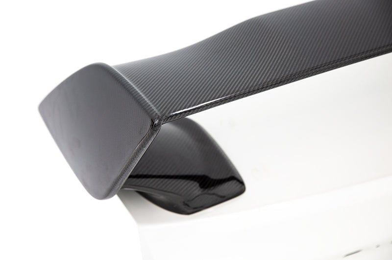 OLM Carbon Fiber OEM STI Style Spoiler w/ Carbon Bases 2015-2021 WRX / STI - OLMA.70178.1 - Subimods.com