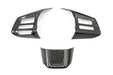 OLM Carbon Fiber Steering Wheel Covers 2015 WRX / STI w/ Manual Transmission - OLMSTR-WRX15-B-DCF - Subimods.com
