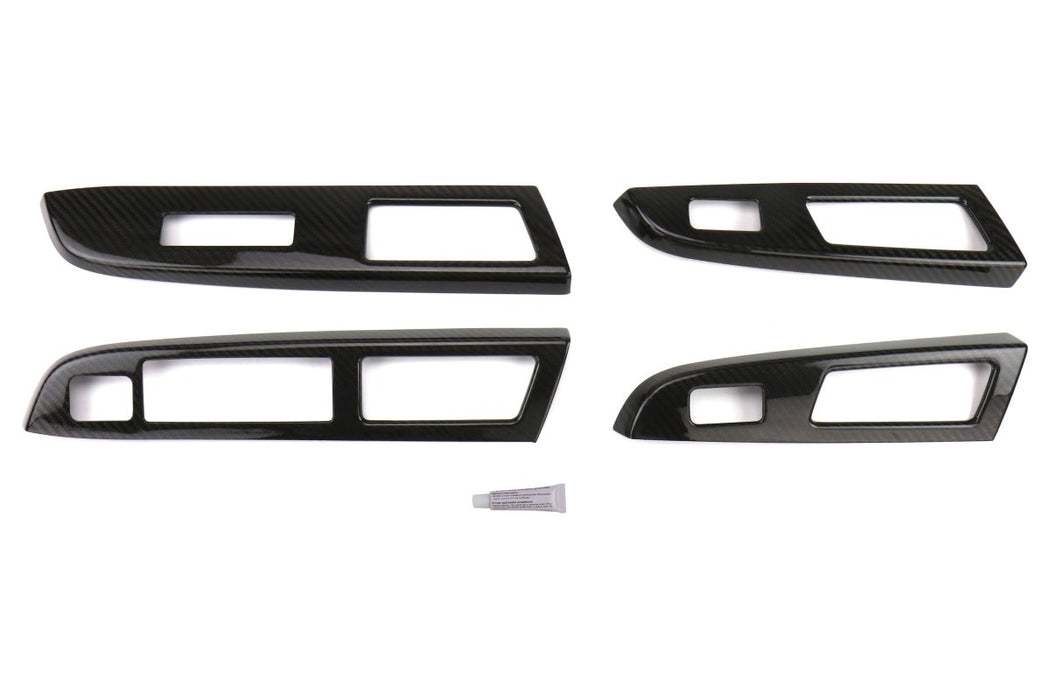OLM Carbon Fiber Switch Panel Covers 2015-2016 WRX / STI - OLM-15WRX-PSCLH - Subimods.com