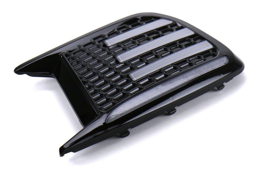 OLM Clear Tri-Bar Fog Light Bezel 2018 WRX / 2018-2021 STI - OLMA.70106.1 - Subimods.com