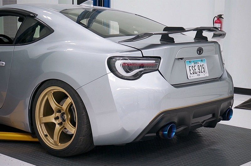 OLM DL Style Carbon Fiber Gooseneck Spoiler 2013-2021 BRZ / FRS / GT86 - OLMA.70057.1 - Subimods.com