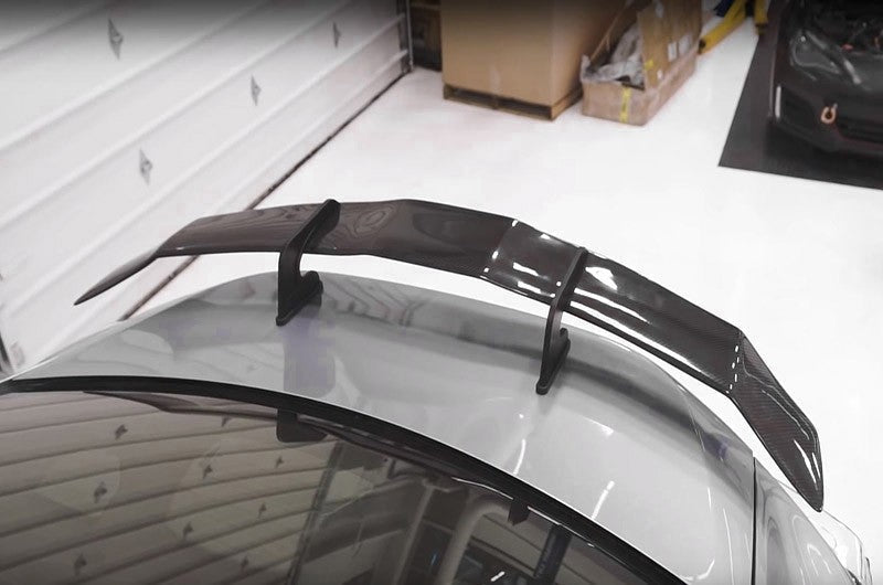 OLM DL Style Carbon Fiber Gooseneck Spoiler 2013-2021 BRZ / FRS / GT86 - OLMA.70057.1 - Subimods.com