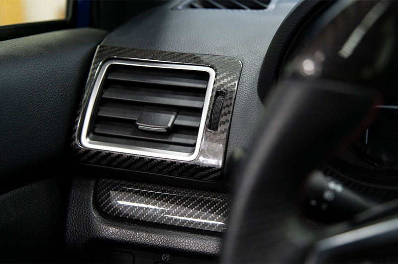 OLM Dry Carbon Fiber Air Vent Covers 2015-2021 WRX / STI - OLMA.70216.1 - Subimods.com