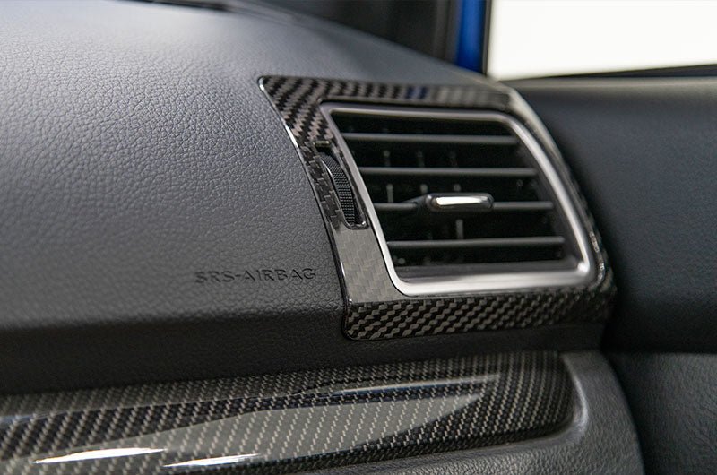 OLM Dry Carbon Fiber Air Vent Covers 2015-2021 WRX / STI - OLMA.70216.1 - Subimods.com