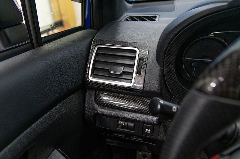 OLM Dry Carbon Fiber Air Vent Covers 2015-2021 WRX / STI - OLMA.70216.1 - Subimods.com