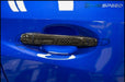 OLM Dry Carbon Fiber Door Handle Covers 2014-2018 Forester, 2013-2017 Crosstrek, 2015-2021 WRX / STI - OLMDHC-WRX14-1-DCF - Subimods.com