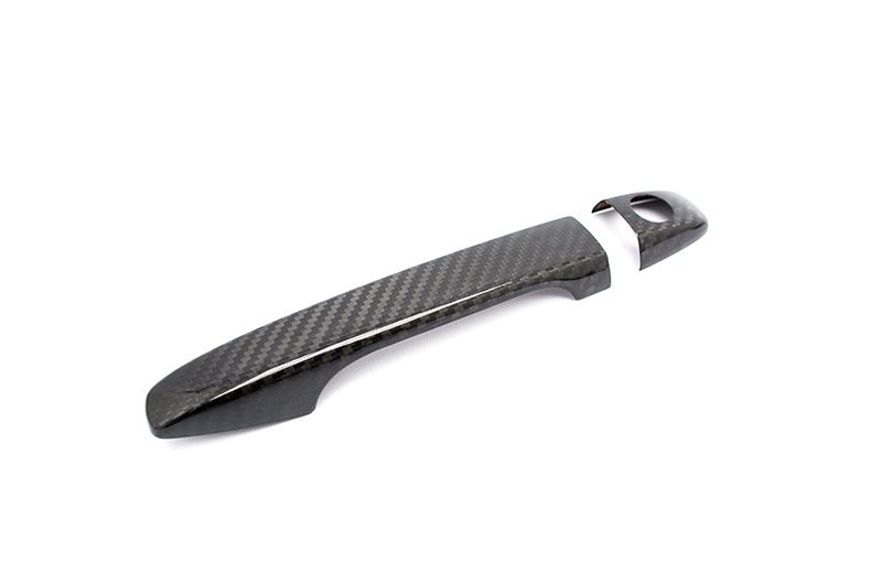 OLM Dry Carbon Fiber Door Handle Covers 2014-2018 Forester, 2013-2017 Crosstrek, 2015-2021 WRX / STI - OLMDHC-WRX14-1-DCF - Subimods.com