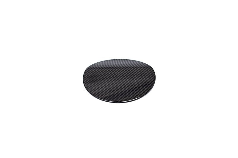 OLM Dry Carbon Fiber Fuel Door Cover 2015-2021 WRX / STI - OLMTC-SUBWRX14-DCF - Subimods.com