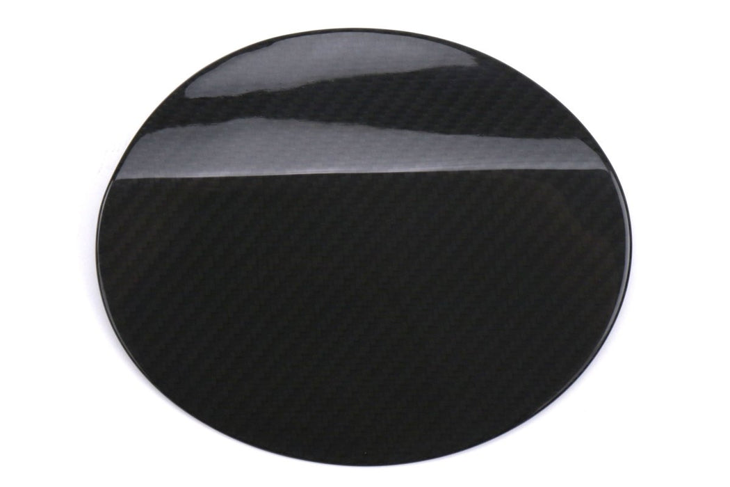 OLM Dry Carbon Fiber Fuel Door Cover 2015-2021 WRX / STI - OLMTC-SUBWRX14-DCF - Subimods.com