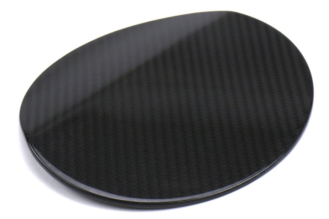 OLM Dry Carbon Fiber Fuel Door Cover 2015-2021 WRX / STI - OLMTC-SUBWRX14-DCF - Subimods.com