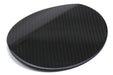 OLM Dry Carbon Fiber Fuel Door Cover 2015-2021 WRX / STI - OLMTC-SUBWRX14-DCF - Subimods.com