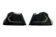OLM Evolution Tail Lights Smoked Lens, Black Base, White Bar 2015-2021 WRX / STI - OLMA.70032.1-SB - Subimods.com