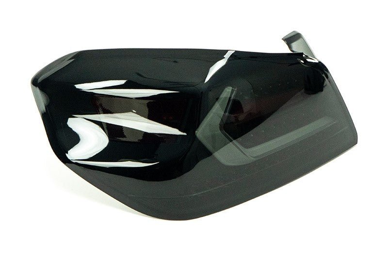 OLM Evolution Tail Lights Smoked Lens, Black Base, White Bar 2015-2021 WRX / STI - OLMA.70032.1-SB - Subimods.com
