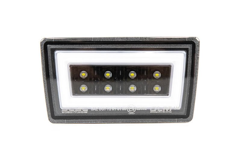OLM F1 NB+R V2 Rear Brake Light Clear Lens, Gloss Black Base, White Bar 2022-2025 WRX - OLMA.70219.9 - Subimods.com
