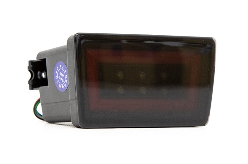 OLM F1 NB+R V2 Rear Brake Light Smoke Lens, Gloss Black Base, Red Bar 2015-2021 WRX / STI - OLMA.70219.4 - Subimods.com