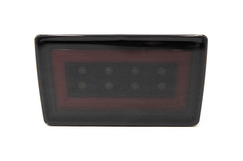 OLM F1 NB+R V2 Rear Brake Light Smoke Lens, Gloss Black Base, Red Bar 2022-2025 WRX - OLMA.70219.12 - Subimods.com