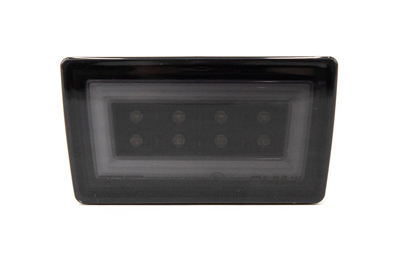 OLM F1 NB+R V2 Rear Brake Light Smoke Lens, Gloss Black Base, White Bar 2015-2021 WRX / STI - OLMA.70219.3 - Subimods.com