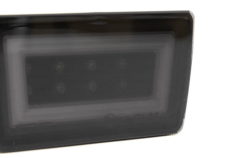 OLM F1 NB+R V2 Rear Brake Light Smoke Lens, Gloss Black Base, White Bar 2015-2021 WRX / STI - OLMA.70219.3 - Subimods.com