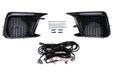 OLM Facelift JDM Style DRL Sequential Turn Signal Bezel No Fog Hole 2018-2025 WRX / STI - OLMA.70077.1 - Subimods.com
