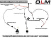 OLM Fog w/ High Beam Harness 2015-2021 WRX / STI / 2013-2016 FRS / 2014-2018 Forester - OLM-H11FOGHIHRN - Subimods.com