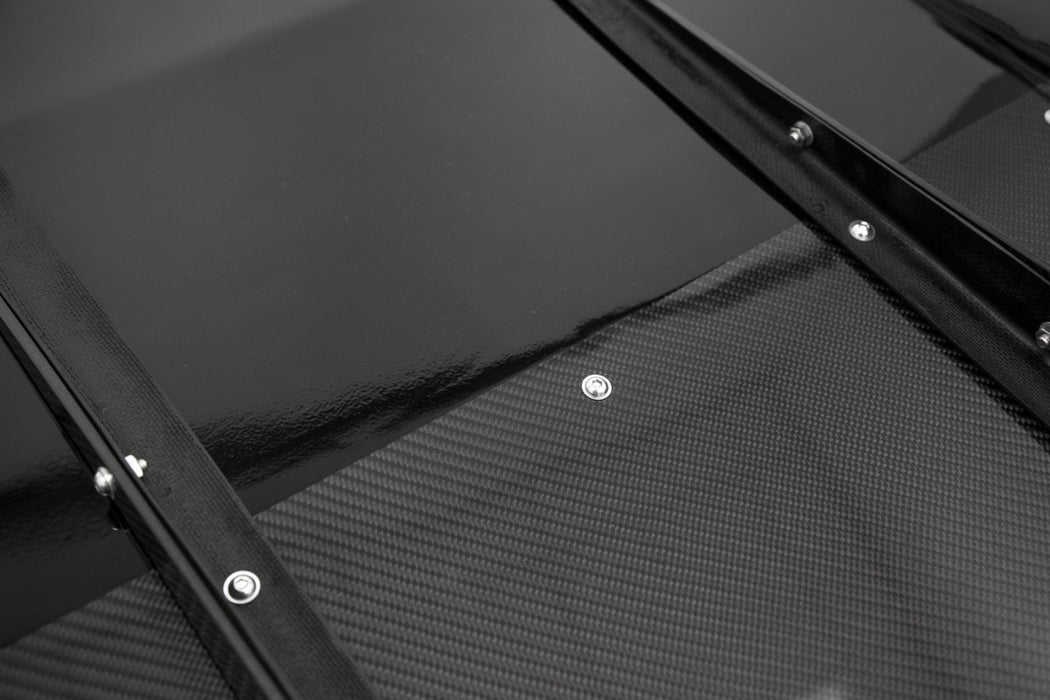 OLM Half Carbon VA Style Rear Diffuser 2015-2021 WRX / STI - OLM15WRXVARDCF1 - Subimods.com