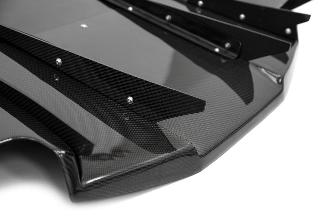 OLM Half Carbon VA Style Rear Diffuser 2015-2021 WRX / STI - OLM15WRXVARDCF1 - Subimods.com